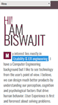 Mobile Screenshot of biswajitsarker.com